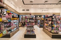 Modern retail store interior design Malaysia with optimized product layout